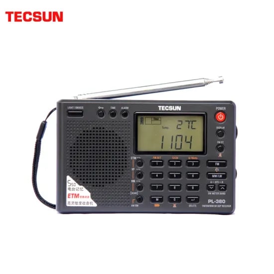 XHDATA 라디오 D109 DSP FM/LW/SW/MW 스테레오
