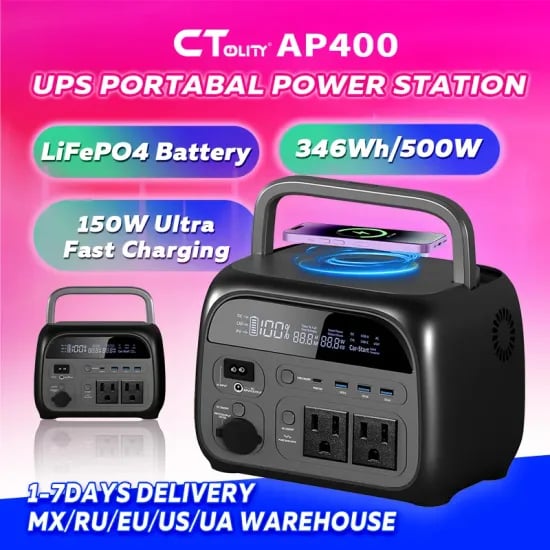 CTOLITY AP400 파워스테이션 500W 345Wh