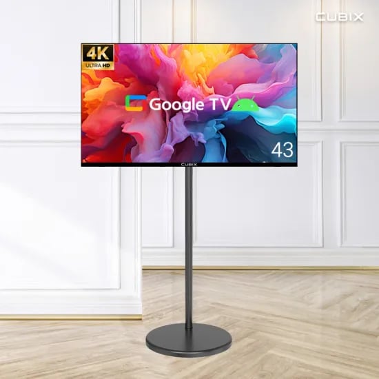 무빙큐빅스 블랙에디션 삼탠바이미 109cm UHD 4K 스마트티비