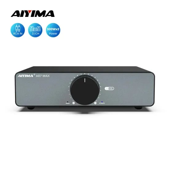 AIYIMA A07 MAX 증폭기 29.84달러 AIYIMA T1 PRO 진공관 프리 앰프 앰프 홈 오디오 39.84달러