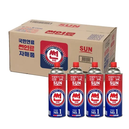 썬연료 부탄가스 썬 220g 1BOX 28개 28,799원