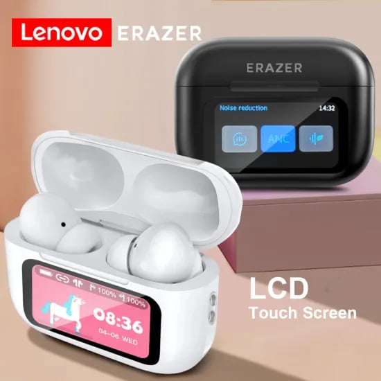 Lenovo 무선 블루투스 이어폰 터치 스크린