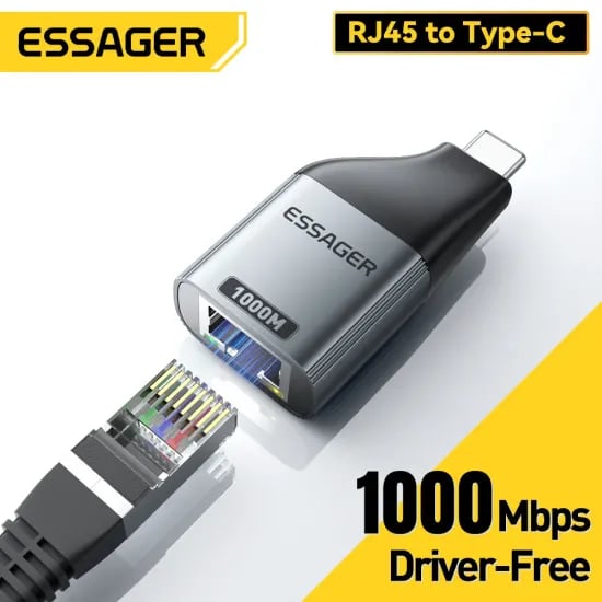 Essager Type-C 이더넷 어댑터