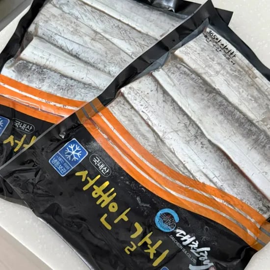 국내산 서해안갈치 500g