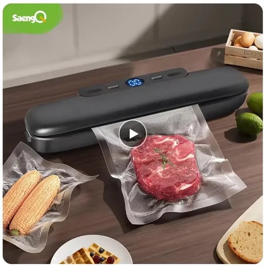 SaengQ 진공 포장기 $5.4 BPA 포장 500개 $3.56