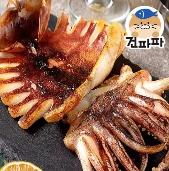 반건조오징어 왕왕특 5미 참쥐포 1kg 가문어통족 1kg