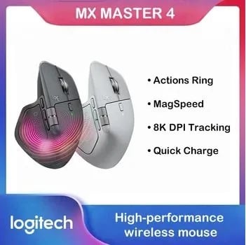 로지텍 MX 마스터 4 무선마우스 독거미 F108 Pro 키보드