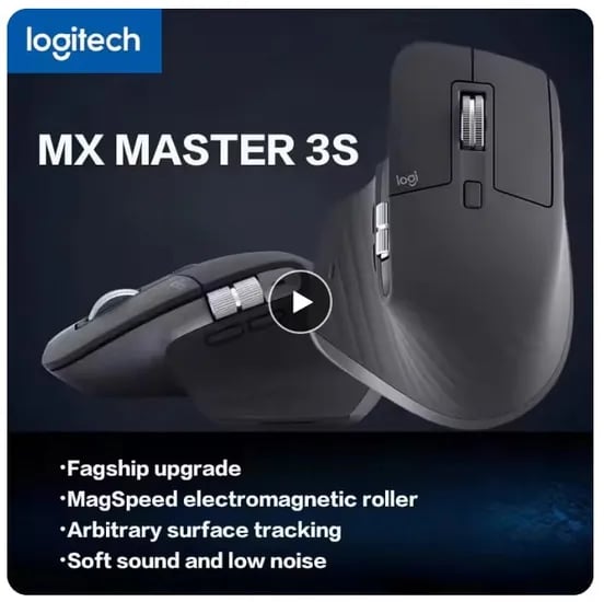 로지텍 MX 무선 키보드($46.4) MX Master 3S 마우스($46)