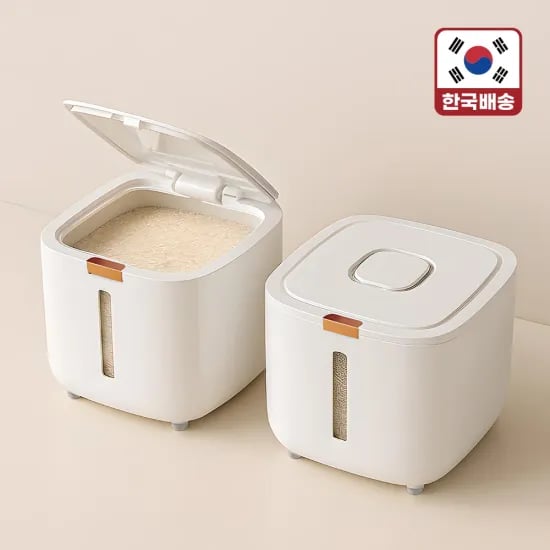 레토 원터치 밀폐 쌀통 10KG (11,004원/무료)