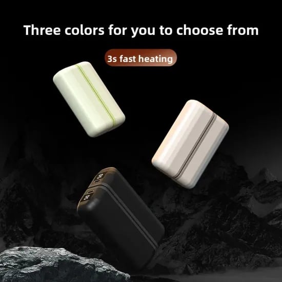 모란카노 듀얼 마그네틱 휴대용 손난로 6000mAh(11,546원) 1+1(21,218원/무료)