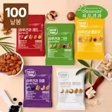 최저가) 하루견과 컬러푸드 5종혼합 100봉(4만), 프리미엄견과 The오리지널 50봉(2.4만) 등