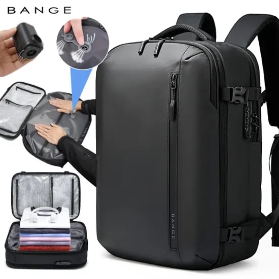 BANGE 확장 가능한 USB 방수 가방
