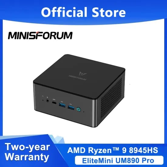 미니스포럼 UM890 Pro 미니PC 베어본