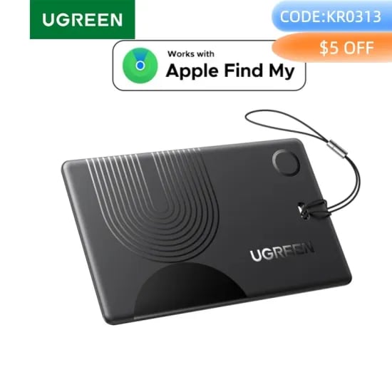 UGREEN 파인더 슬림 2 글로벌 트래커 스마트 태그($17.58/무료)