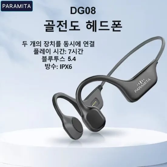 PARAMITA DG08 골전도 블루투스 이어폰($11.39/무료)