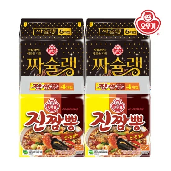 타임딜 오뚜기 진짬뽕 8봉+짜슐랭 8봉(14,540원/무료)
