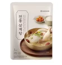최저가) 아워홈 국내산 영계 진한 전통삼계탕 4개(1.6만), 아워홈 바삭카츠너겟 380g 5개(1.8만)