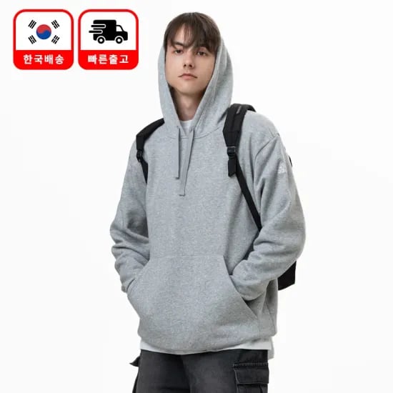 아디다스 남녀공용 기모 후드티 HR8474