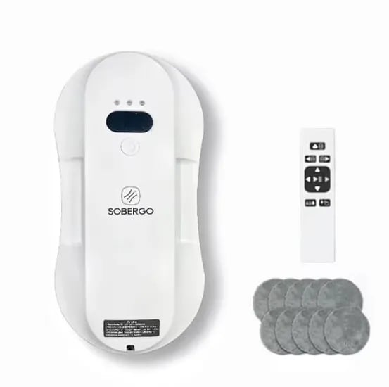 Sobergo 스마트 윈도우 로봇 청소기($34) UPS 시스템 로봇 창 클리너($29/무료)