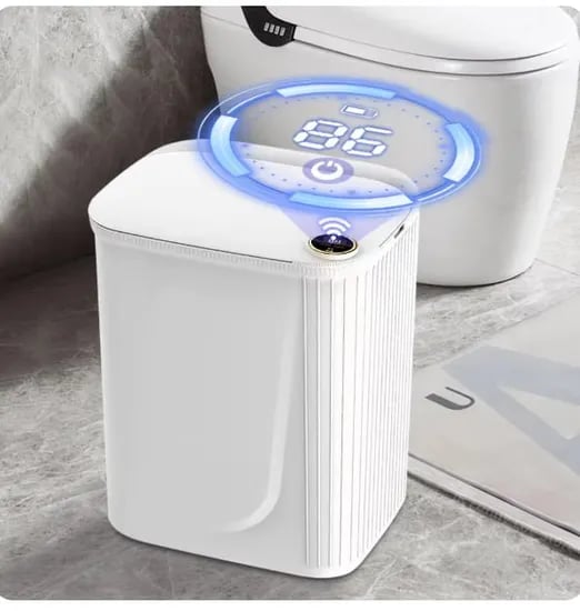20L 스마트 센서 휴지통 디스플레이 타입-C 충전($8.50/무료)