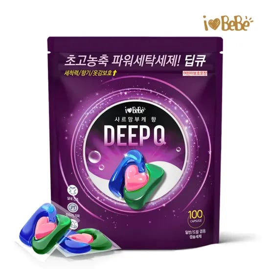 맘스럽 MamsLuv 울트라 퍼퓸 캡슐세제 파우치형 16gX100개입(8,102원/무배)