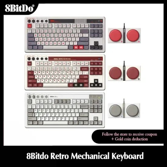 8bitdo 레트로 기계식 키보드 (117,000/무료)