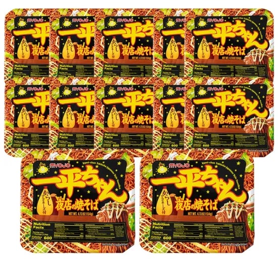 묘조 잇페이짱 야끼소바 134g x 12개입 (11,524원/무료)