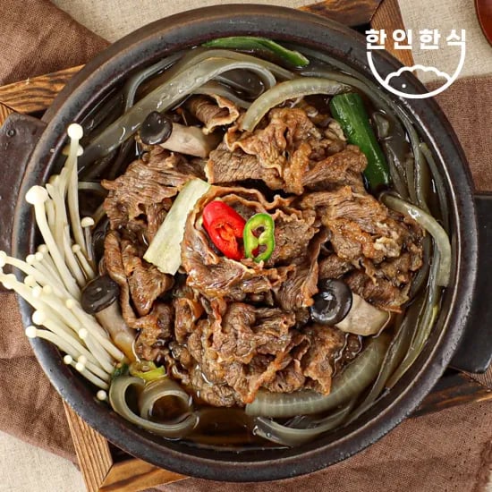 분식집 뚝배기 불고기 400g x5팩(.5만),10팩(2.6만)/무배1