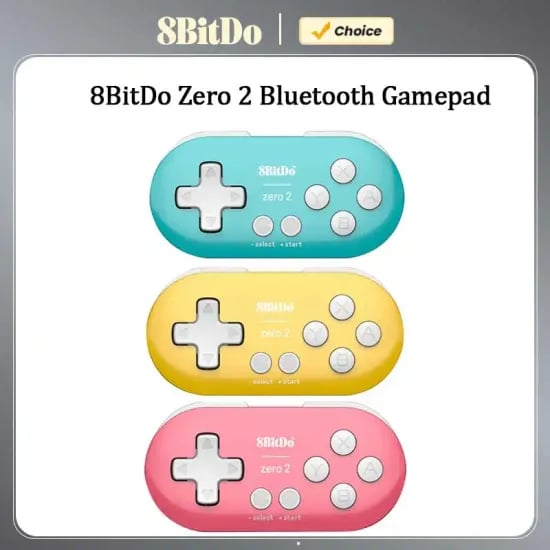 8BitDo Zero 2 블루투스 미니 컨트롤러 (19,621원/무료)
