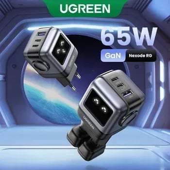 유그린 로봇디자인 65W GaN 충전기  KR플러그 ($17.81) / 무료