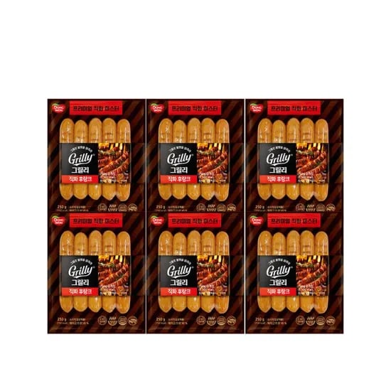 동원 그릴리 직화 후랑크 250g 6입
