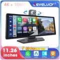 11.26 무선 Carplay 안드로이드 Dashcam 4K 후면 카메라 5G WIFi