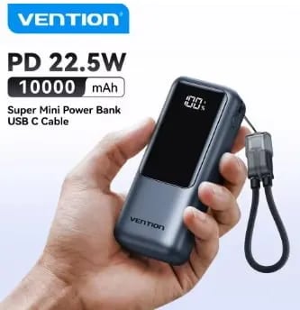 vention 22.5W 10000mAh 미니 보조배터리