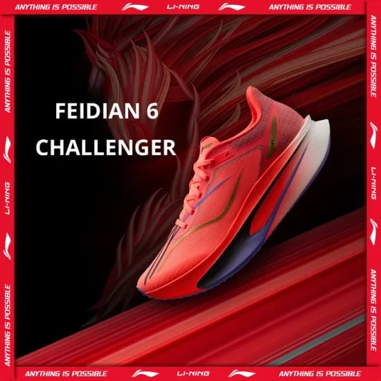 Li-Ning 남성용 FEIDIAN 6 챌린저 레이싱 런닝화($78.75/무료)