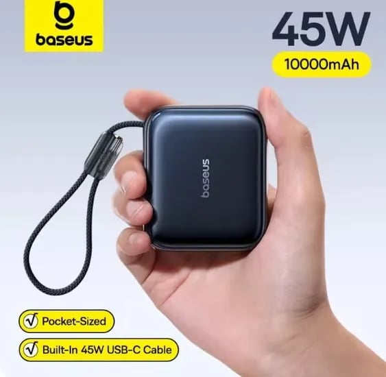 베이스어스 45W 미니 파워뱅크 10000mAh($18) 벤션 10000mAh 미니 보조배터리 22.5W ($9) 20000mah 45W ($16) 65W (18)