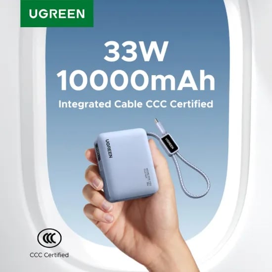 Baseus 울트라 미니 보조배터리 45W 10000mAh($19), 벤션 미니 22.5W($9), 유그린 신형 100W 충전기($34), 유그린 500W($87)
