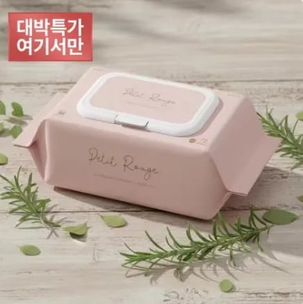 쁘띠루쥬 초순수 아기 물티슈 캡형 72매 20팩