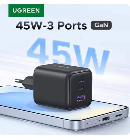 UGREEN 45W GaN 충전기 3포트 외 다양 12개