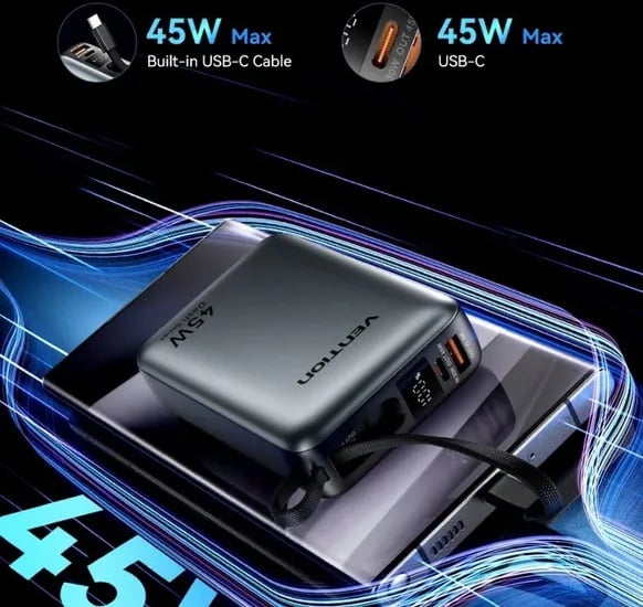 Vention CCC 45W 20000mAh 보조베터리 외 20개
