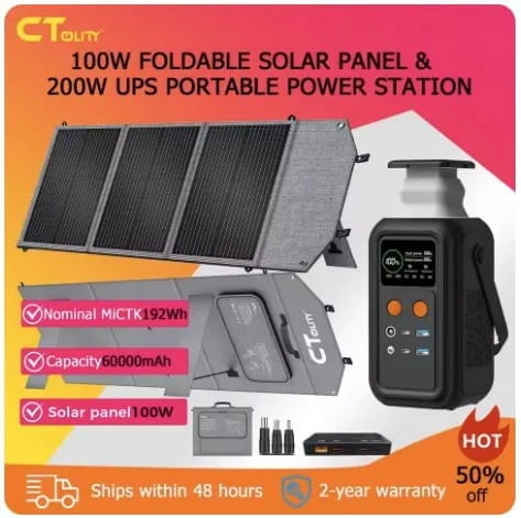 CTOLITY AXP200 인산철 대용량 보조배터리 외 1개