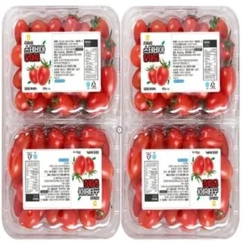 건망고 슬라이스 500g, 스테비아 방울토마토 2kg 외 다양, 총 2개 상품, 건망고 슬라이스 500g 1개, 스테비아 방울토마토 2kg 1개, 총 가격 24,720원