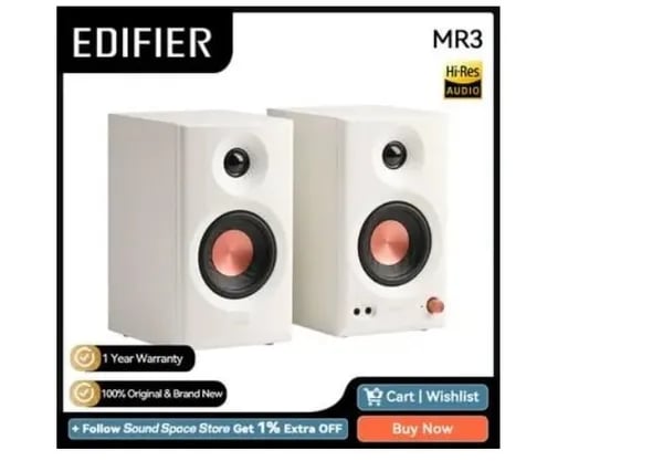에디파이어 MR3 2.0 고해상도 모니터 스피커($47.22) 무배