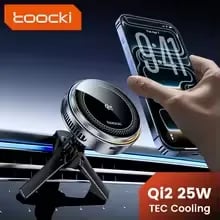 투키 Qi2 25W 차량 맥세이프 무선충전기($12), 아트뮤 Qi2 25W 차량 맥세이프 초고속 무선충전기(2.5만), 주파집 Qi2 냉각 무선충전기(2.4만)