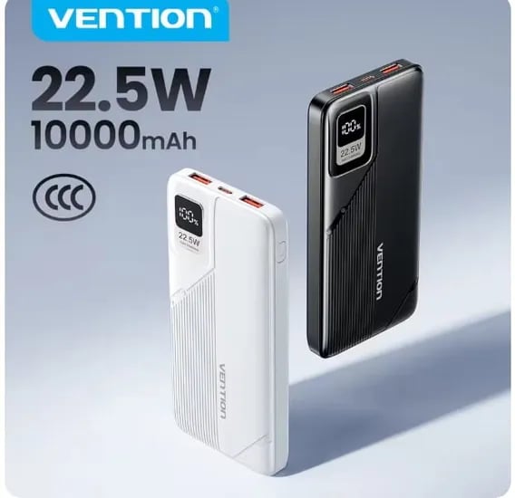 벤션 10000mAh 22.5W($5.76) 65W 20000mAh($15.53/무료) 등