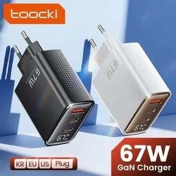 Toocki 67W GaN 충전기 6W OWS 무선이어폰 7