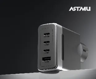 아트뮤 PD 100W PPS GaN 접지 초고속 충전기, USB PD 45W PPS GaN 접지 초고속 충전기