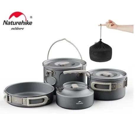 Naturehike 휴대용 캠핑 조리기구 세트