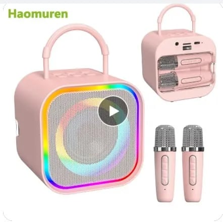 Haomuren 미니 노래방 기계 (마이크 2개포함) (17,391원)무배