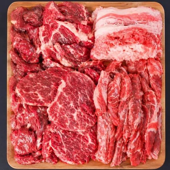 소고기 모듬 구이용 200g x 5팩