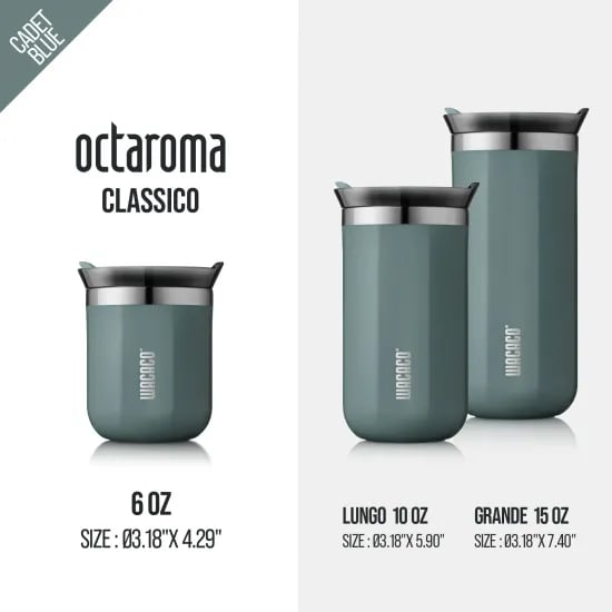 WACACO Octaroma 진공 단열 스테인레스 스틸 텀블러